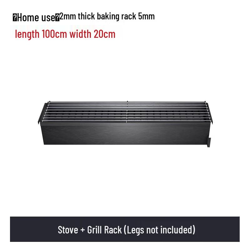 Heavy-Duty Portable Charcoal BBQ Grill