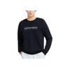 Anta Logo Print Crew Neck Pullover Sweatshirt Men Tops Basic-Black 152317727-4