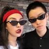 Women Vintage Cat Eye Triangle Sunglasses UV400 Retro Fashion Eyewear Glasses