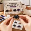 Kit de bricolage 3D Citrouille Perles DIY Ornement Araignée Perles Lutin Activités de Classe