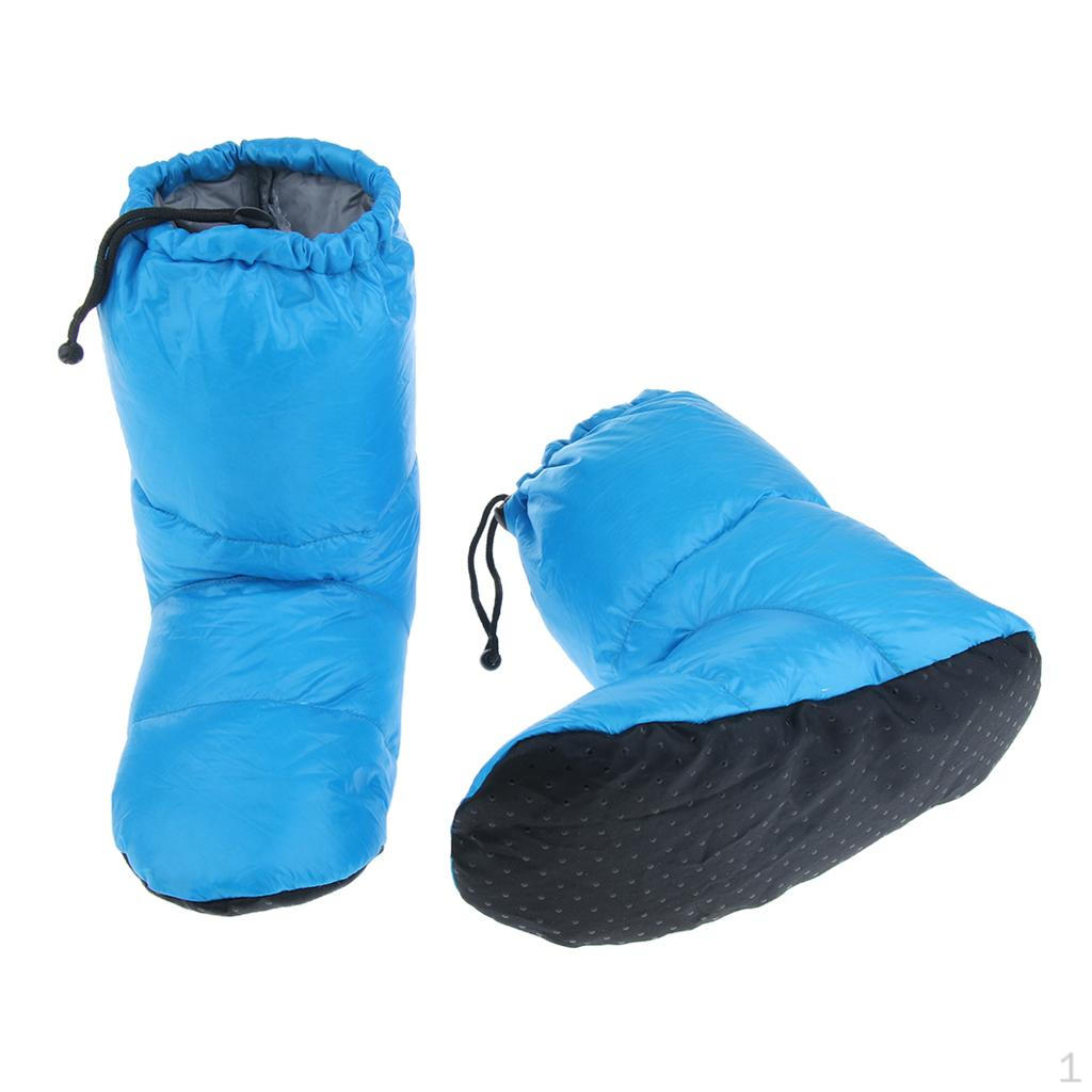 BOOT SLIPPERS CAMPING SHOES Booties Warm