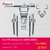 For Volkswagen Arteon CC -Car Interior Center Console Transparent TPU Protective Film Anti-scratc Repair Film Accessorie