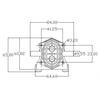 DC 24V Self Priming Pump Diaphragm Pump ZC-750 for Water Purifier / Filling Machine