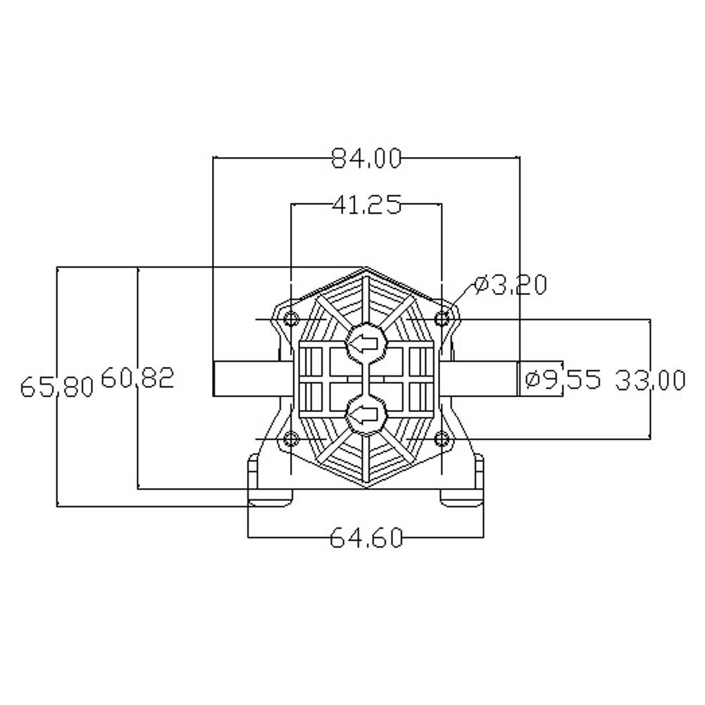 DC 24V Self Priming Pump Diaphragm Pump ZC-750 for Water Purifier / Filling Machine