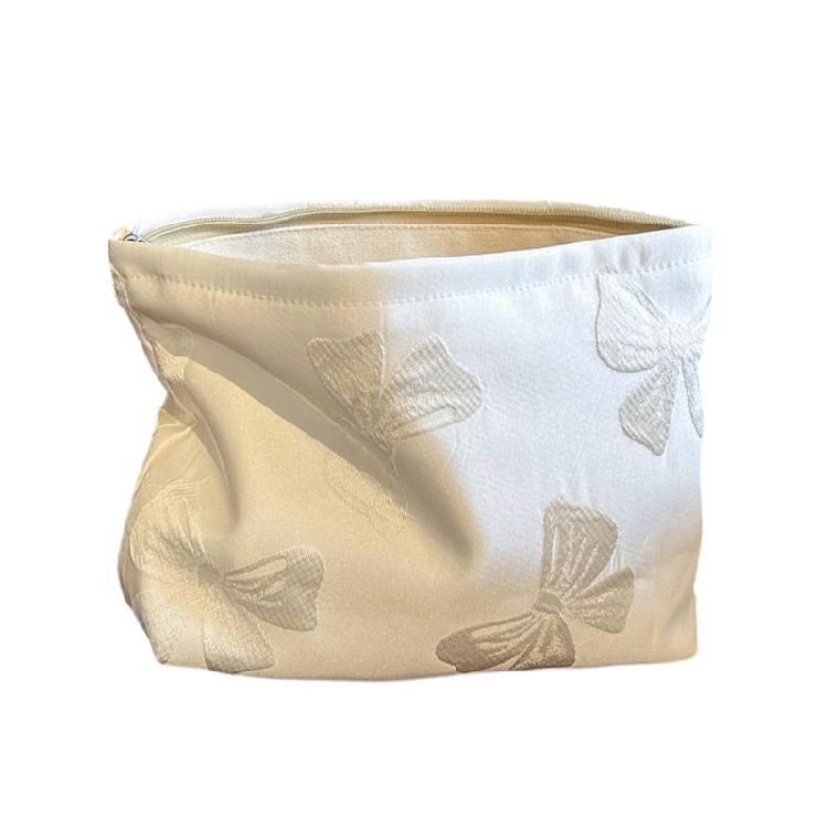 

Waterproof Toiletries Bag Makeup Storage Bag Waterproof Cosmetic Pouch for Women білий