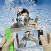 Étui étanche pour téléphone - Natation en plein air sac PVC transparent - Noir