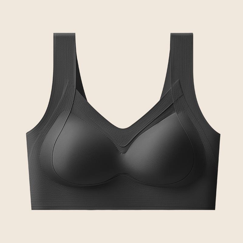 Women's Seamless Push Up Beauty Back Bra, Wireless Fixed Lift Tank Top, Anti-Sagging Side Support Bra