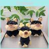Adorable Cartoon Bee Dog Plush Toy Creative Doll Cute Keychain For Couples Gift