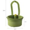 2 In1 Sink Drain Basket Faucet Hanging Filter Bag Adjustable Automatic Basket Sink Sponge Rack Kitchen Waste Collector