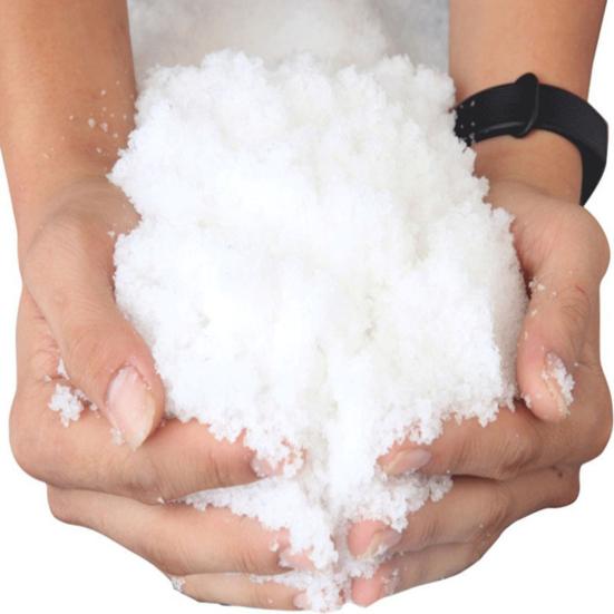 8st Konstgjord snö Realistisk snöflingaleksak Vattenexpansion Fake Snow Jul Utomhusdekoration