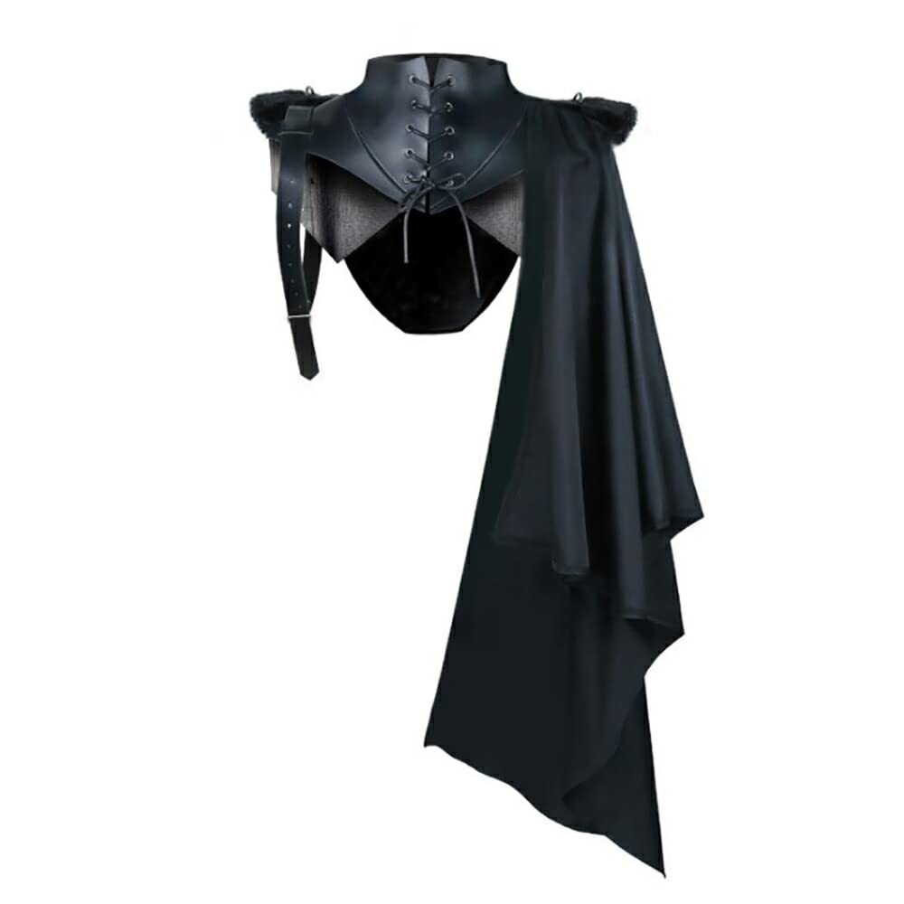 AiO JAPAN Cosplay Thief Cape, Medieval Cloak, Knight Armor, Vintage Women's Haro Traveler