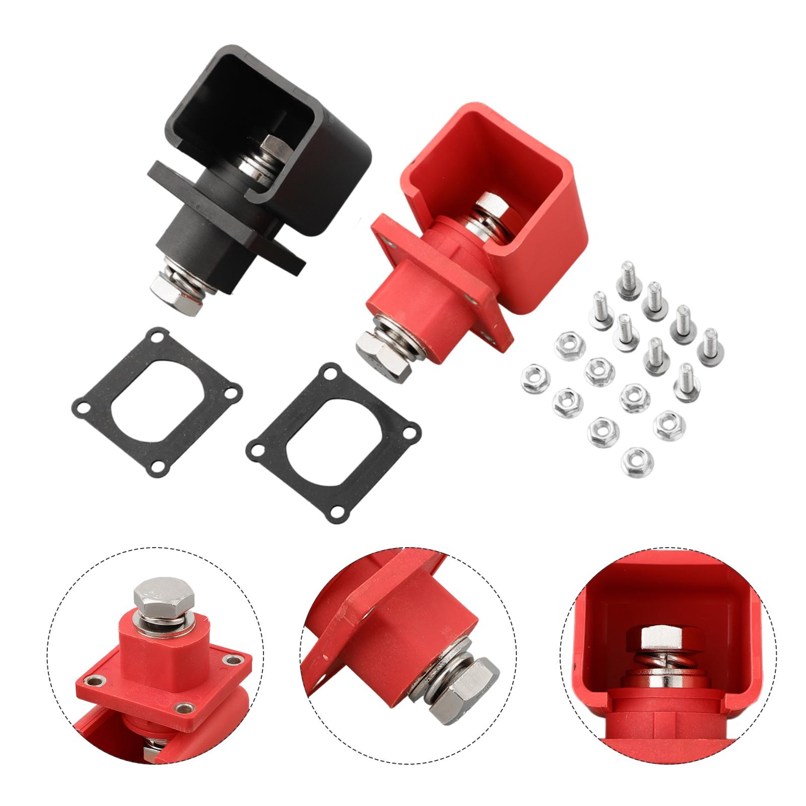 

2pcs DC500V 300A High Current Energy Storage Terminal Block For New Energy Lithium Batteries Energy Storage Cabinets