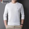 Tucano Men's Waffle Knit Long Sleeve Round Neck Sweatshirt