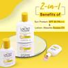 Lacto Calamine Sunscreen Lotion SPF 30 PA+++ Lightweight Oil Control Face Moisturizer For Oily Skin 120 mlx Pack Of 2