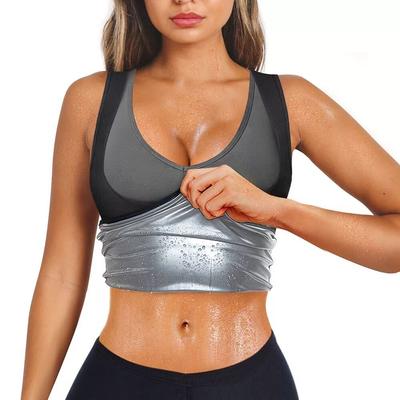 Waist Trainer Sweat Vest for Women Body Shaper Sauna Suit Workout Tank Top Shapewear Gym Exercise Shirts For Fat Burning Sweatshirt