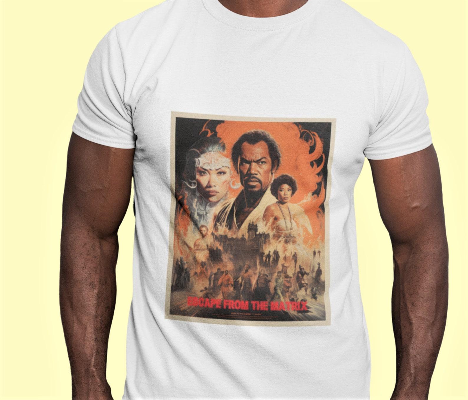 Escape the Matrix T-Shirt: Sci-Fi Movie Poster Art Tee 2XL