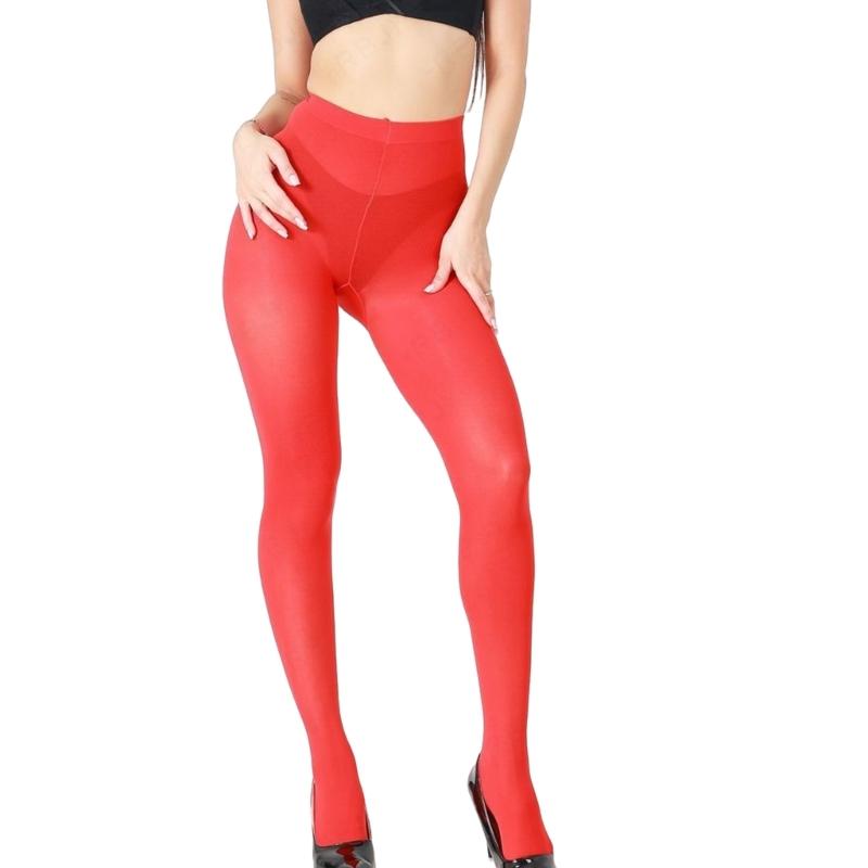 Christmas Themed Tights Elastic Waistband Comfortable Nylon Legwear Fashion Pantyhose for Office Parties and Daily Use