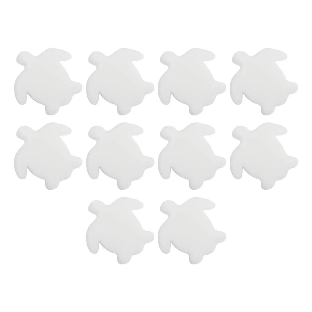 Bathtub Cleaning Sponges Pool Scum Absorbers Compact Size Efficient Oil Absorption 10 Pack Sponge For Pool Vacuum