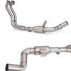 Stainless Steel Exhaust Muffler for Sai 350/400 - Front & Middle Sections, 51mm