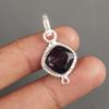 African Amethyst 925 Sterling Silver Boho Pendant1.30" , Natural Gemstone Handmade Jewelry Necklace PP-11-4