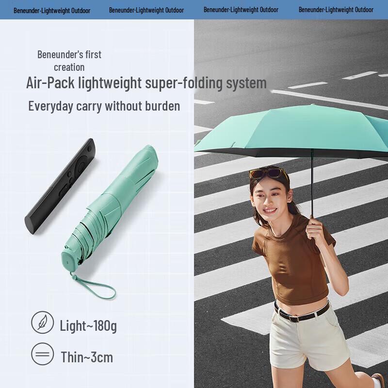 Beneunder Portable UV Sun/Rain Umbrella