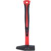 High Carbon Steel Brick Hammer With Shock Reduction Grip Hammer Polishing Flat Head Geology Hammer For Mining