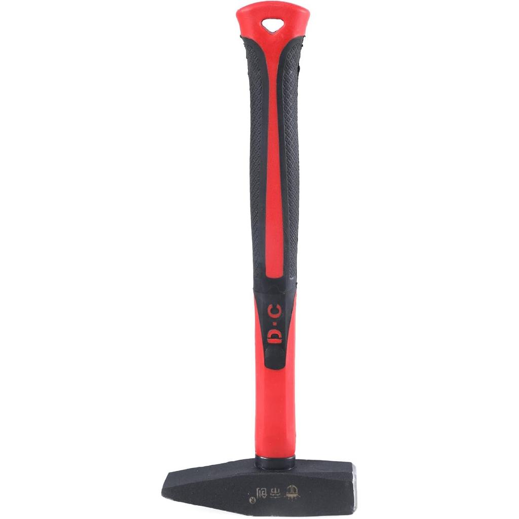 High Carbon Steel Brick Hammer With Shock Reduction Grip Hammer Polishing Flat Head Geology Hammer For Mining