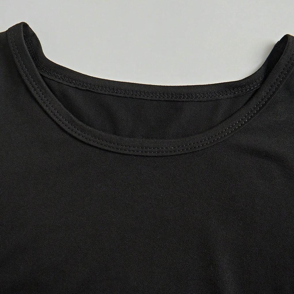Short Sleeve Women's Dress Casual Flowy A-Line Midi Tshirt Dresses With Pockets Crewneck Vocation Boho Beach Sundress