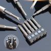 Screwdriver Bit Set 1/4'' Hex Shank Triangle U-shaped Y-shaped Three Points Special-Shaped Bit Set Hexagonal Interface