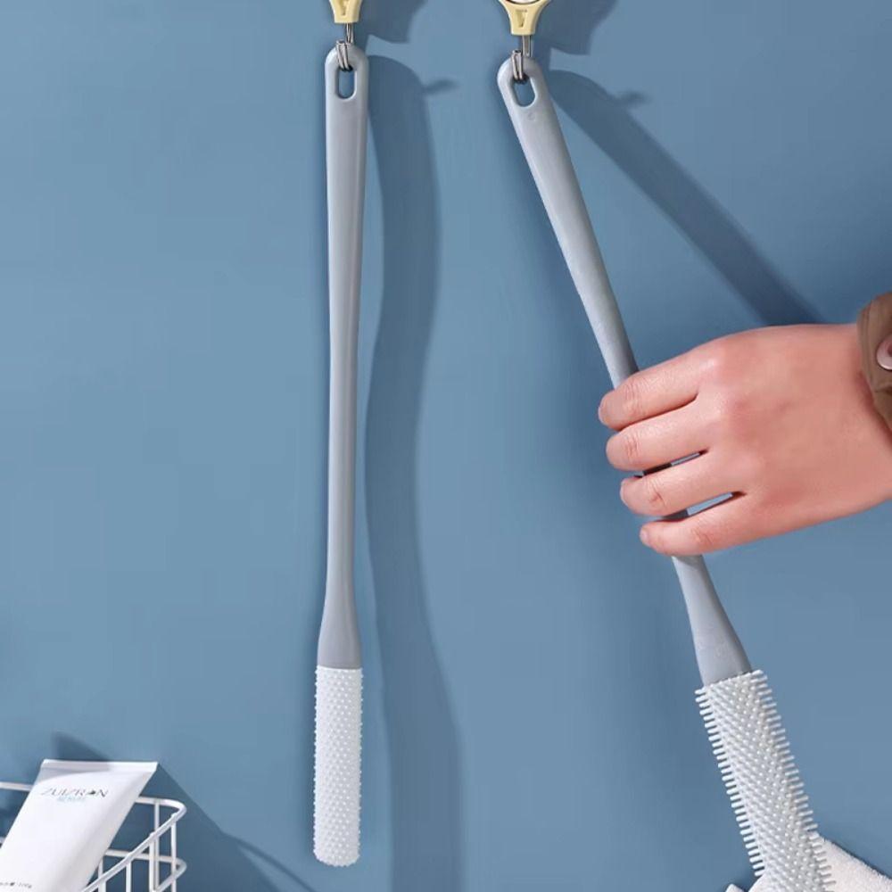 2Pcs Soft Toe Gap Cleaning Brush Creative Foot Cleaning Tool Silicone Toe Brush  Foot Cleaner