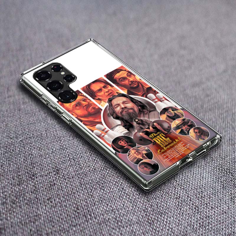 

The Big Lebowski Phone Case For Samsung Galaxy S24 S23 S21 S20 FE S22 S26 Ultra S25 Edge S10 Plus Cover Clear TPU Capa Shell Coq Samsung S21