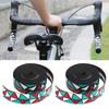 Bike Handlebar Skid Resistance Handle Bar Tapes Road Bicycle Bend Handlebar Damping Wrap Fixing Strapsgreen red white