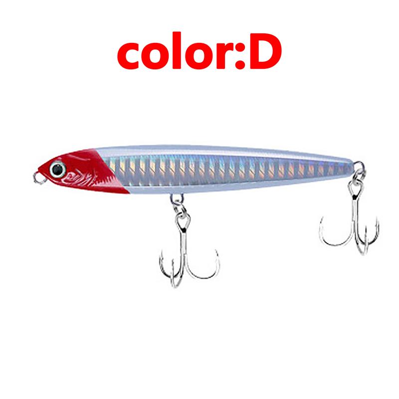 Langstøping synkende blyant Falsk agn Hard agn 10G/14G/18G/24G Road Runner Agn Warp Bass Mandarin Bass