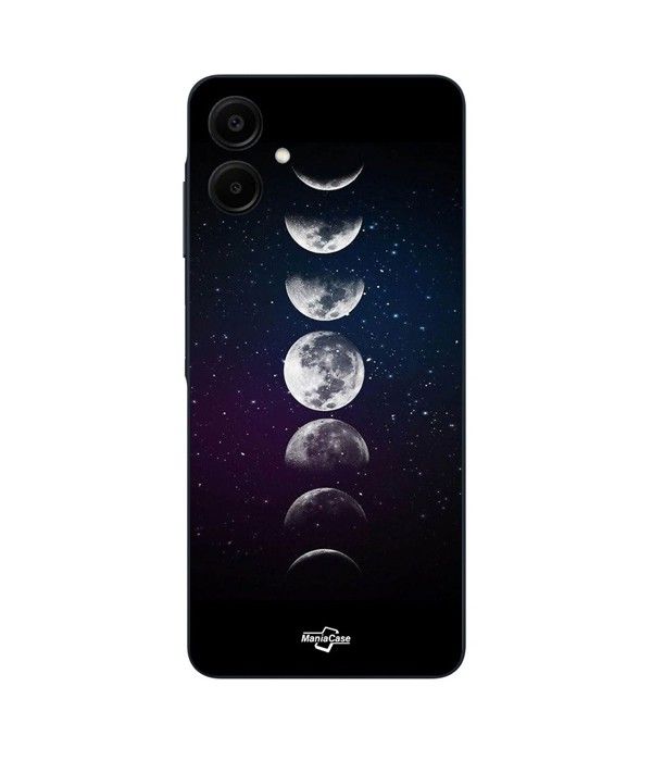 Coque pour Samsung Galaxy A06 LUNE PHASE NUIT ETOILE Maniacase