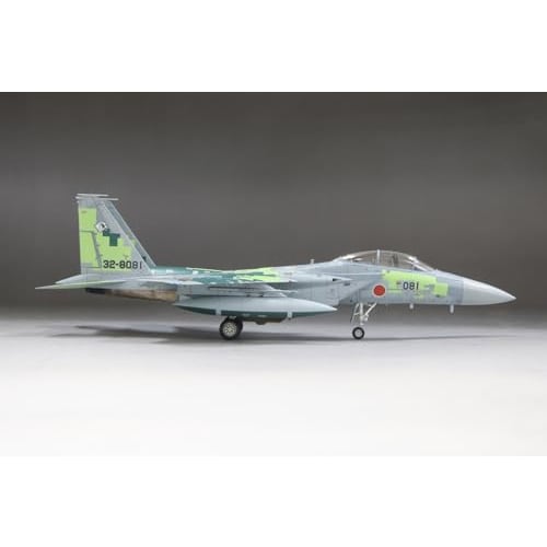 Fine Molds 1/72 Jet Aircraft Series, Japan Air Self-Defense Force F-15DJ Aggressor, Digital Camouflage, Green, Plastic Model, FK05 (Airplane)
