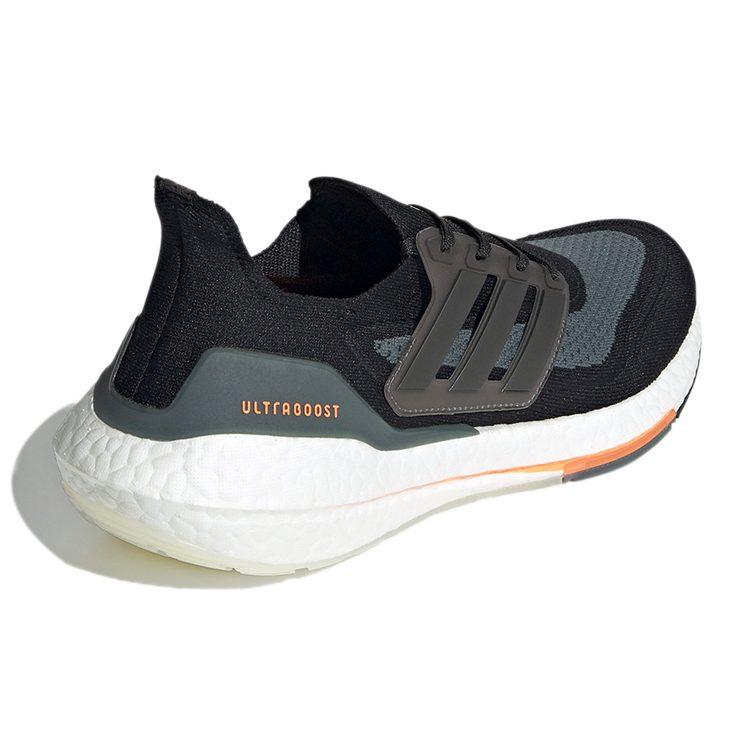 UltraBoost 21 Adidas 'Black Screaming Orange' FY0389