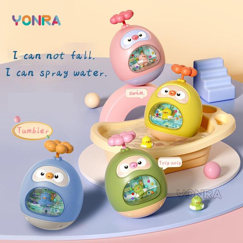 Bath Tumbler Toy Water Toys for Kids Bath Kids Bath Sprinkler Toy