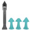 4PcsSet Rubber Caulking Finisher Remover Floor Ceramic Tile Sealant Scraper Kit Finishing Tools
