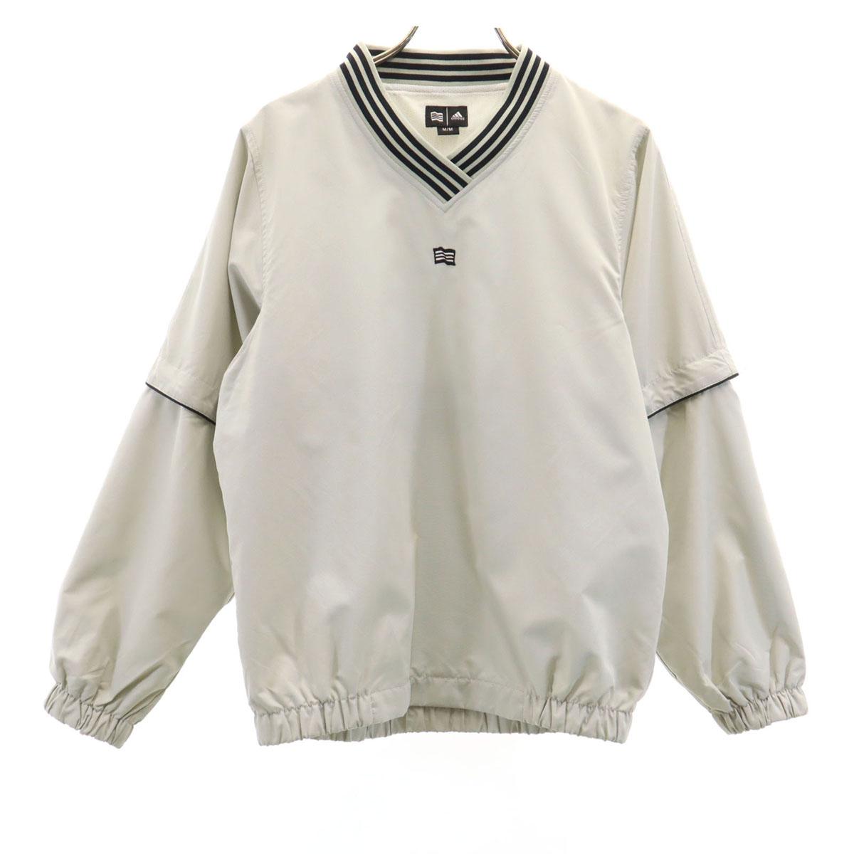 

adidas golf Лонгслив 2WAY Одежда M серый Сетчатая подкладка Женский Б/У