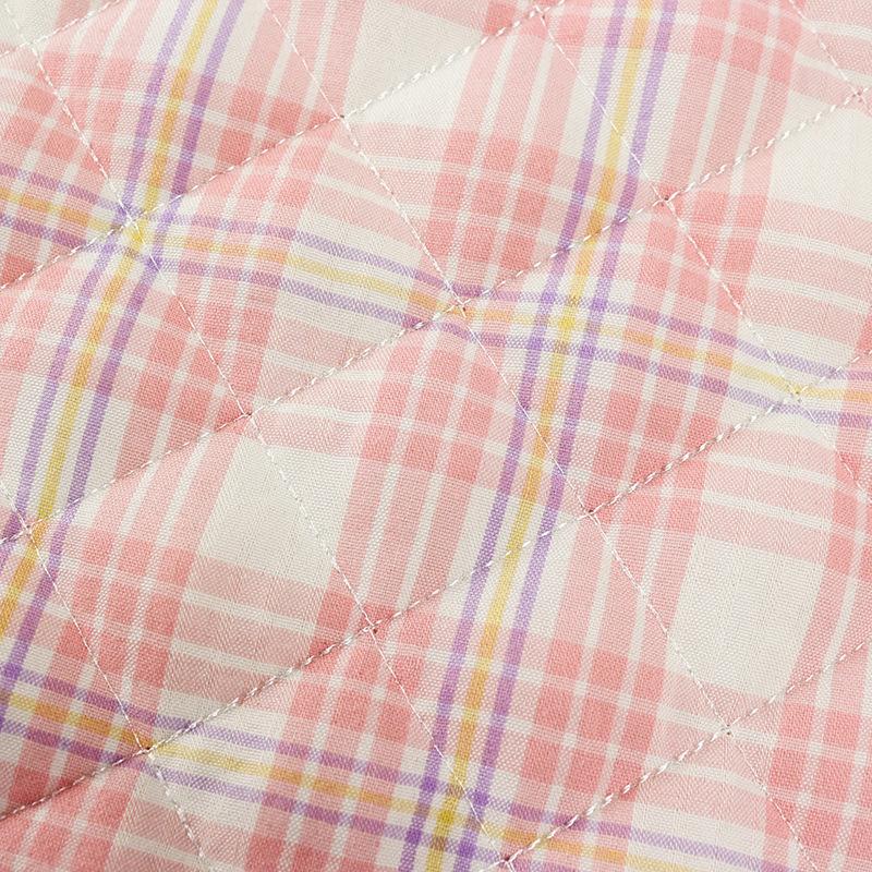 

100x145cm Embroidered Fabric Yarn-dyed Printed Plaid Quilting Clip Cotton Pad Cloth For Luggage Storage Makeup Bag Chair Cushion 100x145cm