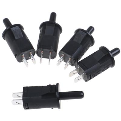 1 Stück normaler geschlossener/offener Türschalter, Schrank, Kleiderschrank, geschlossener Druckknopfschalter