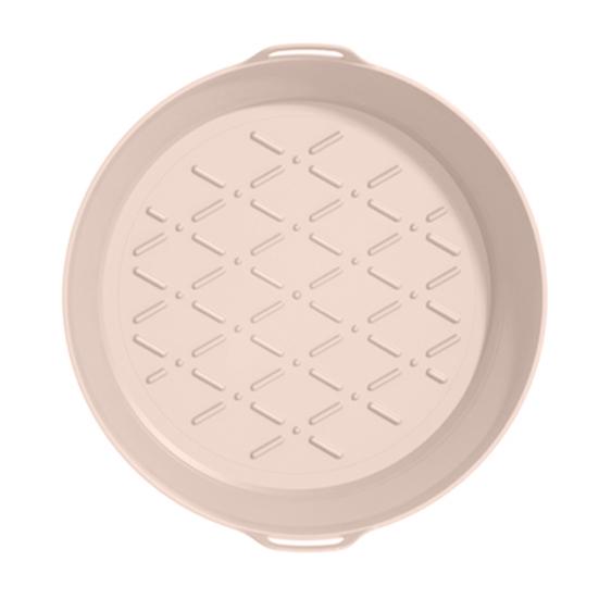 Silicone Air Fryer Liner Round Square Foldable Mat for Baking Food-Grade Basket Non-Stick Heat Resistant Air Fryer Accessories