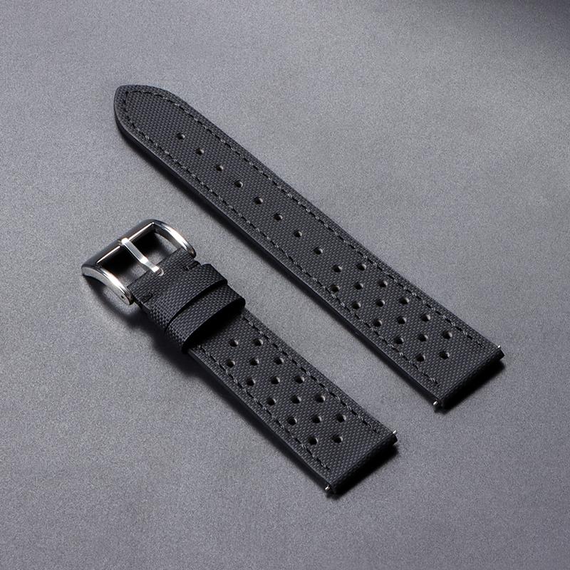 Premium Qualität Nylon Segeltuch Uhrenarmband 18mm 20mm 22mm Band Wasserdichte Stoffbänder Schnellverschluss Armband Gürtel Zubehör