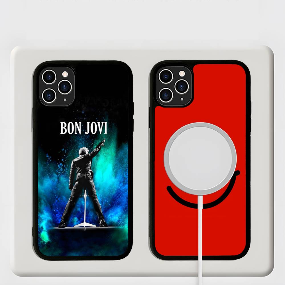 B-BonS J-Jovi For Magsafe Magnetic Phone Case For IPhone 17 16 15 14 13 12 11 Plus Pro Max PC+TPU Cover
