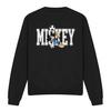 Unisex Adult Football Kick Mickey Mouse Sweatshirt