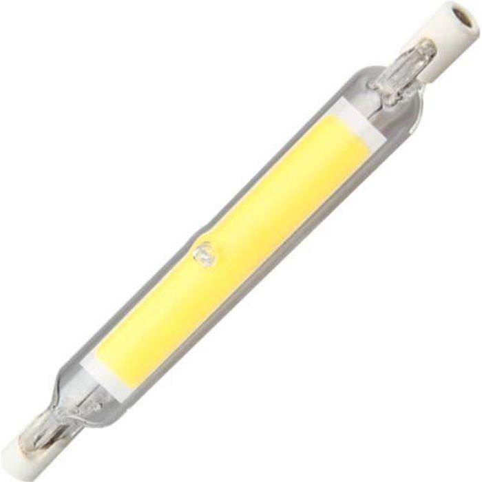 Ampoule LED linéaire - SILVER ELECTRONICS - R7s - 4W - Blanc - 78mm