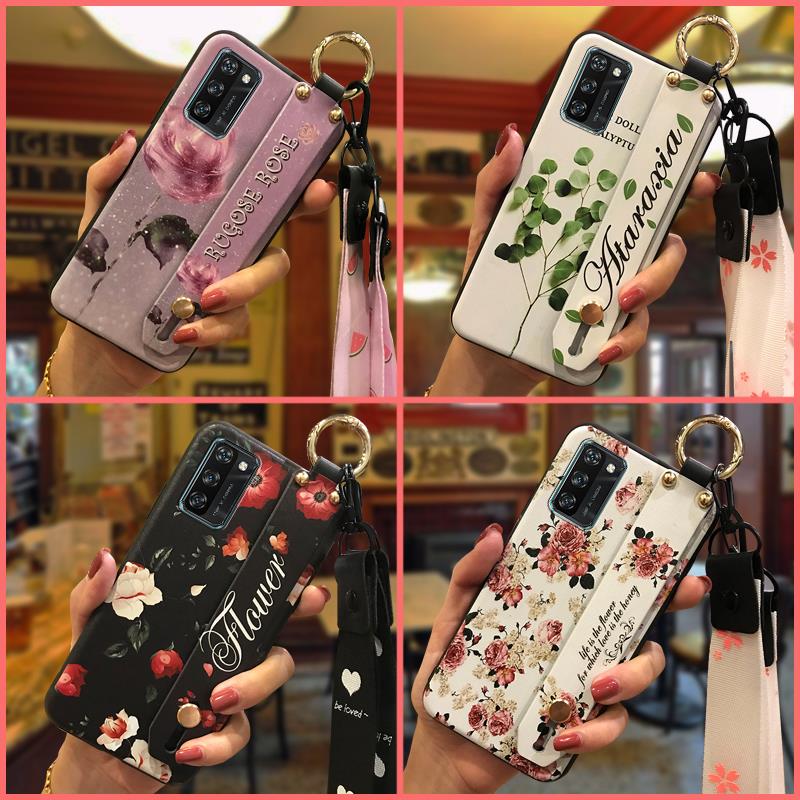 Durable Dirt-resistant Phone Case For Blackview A100 Waterproof Wristband Protective Fashion Design Phone Holder Ring