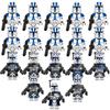 Star Wars Clone Trooper Rex Jesse Blocchi da Costruzione Minifigure Set Borsa Giocattolo Figura da Collezione 18pz