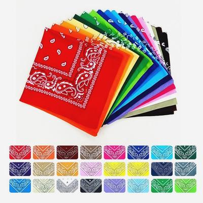 Unisex-Druck-Turban, große Packung, Paisley-Bandanas für Damen und Herren, Outdoor-Sport-Kopfbedeckung
