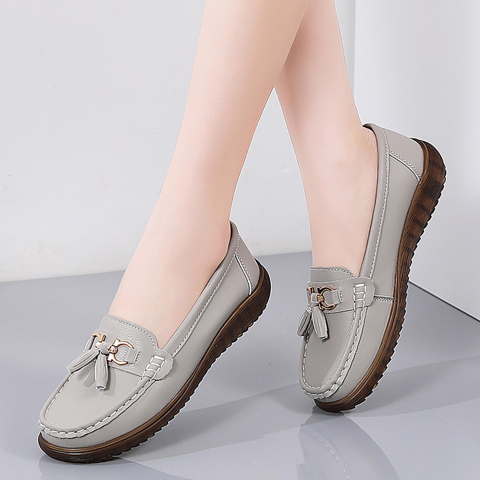 

Wedges Size 9 Women S Comfortable Simple Retro Stylish And Comfortable Platform Casual Shoes Zapatillas De Mujer 36 сірий